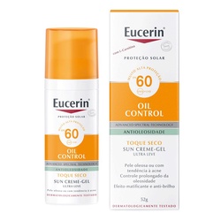 Bloq S Eucerin Fps60 Creme/gel 52g Oil C