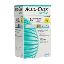 Accu-chek Active 10 Tiras Medic.glicose