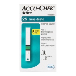 Accu-chek Active 25 Tiras Medic.glicose