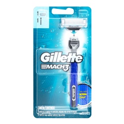 Apar Mach Iii + 1 Carga Gillette Novo Un