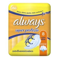 Abs Always Basico Com Abas Suave 8 Unida