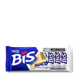 Choc Bis Lacta Branco 16 Unidades