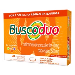 Buscoduo 20cp Paracetamol+escopolamina