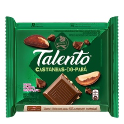 Choc Talento 85g Castanha Do Para(verde)
