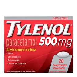 Tylenol 500mg 20cp Paracetamol