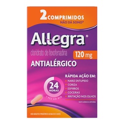 Allegra 120mg 2cp Fexofenadina