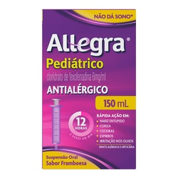 Allegra Susp Oral 150ml+seringa Fexofena