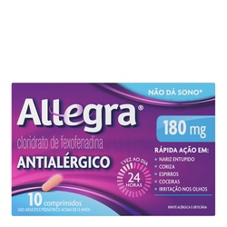 Allegra 180mg 10cp Fexofenadina