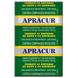 Apracur 6cp Tradic Dipirona+clorfenir+c
