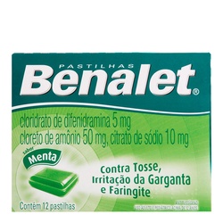 Benalet Menta 12 Past Difenid+amonio+cit