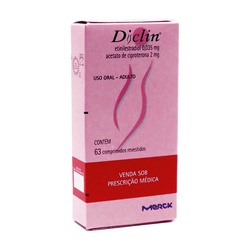 Diclin 63cp 3 Cartelas Ciproterona/etini