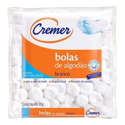 Algodao Bola 95g Branco Cremer