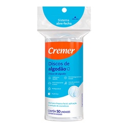 Algodao Disco Cremer 50 Unidades