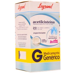 Acetilcisteina Xpe 20mg/ml 120ml Legrand