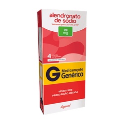 Alendronato Sodico 70mg 4cp Legrand Gene