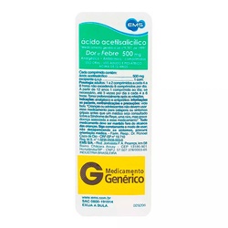 A.a.salicilico 500mg 10cp Ems Generico