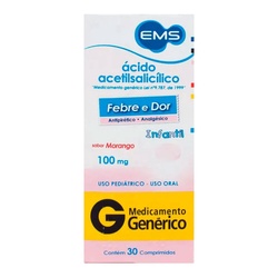 A.a.salicilico 100mg 30cp Ems Generico