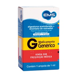 Algestona+estrad 150/10mg 1und Ems Gener