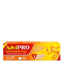 Advipro 30g Gel Diclofenaco Dietilamonio