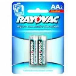 Pilha Rayovac Alcalina Aa Pequena 2unid