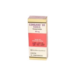 Corgard 80mg 20cpr
