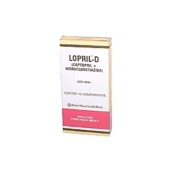Lopril D Captop+hidroclor 50/2