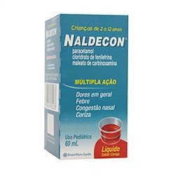 Naldecon Solucao 60ml Paracet+fenil+carb