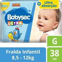 Fralda Babysec Mega G 32und Galinha Pint
