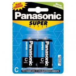 Pilha Panasonic Media C 2 Unid Comun