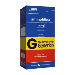 Aminofilina 200mg 20cp Teuto Generico
