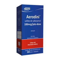 Aerodine Spray 100mcg Salbutamol 200dos