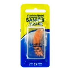 Passafio Dental Sanifill 25 Unidades