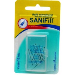 Refil Sanifill Entredental Conico C/10
