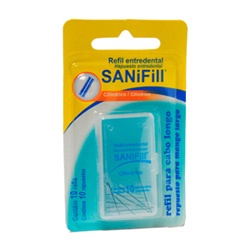 Refil Sanifill Entredental Cilindr C/10