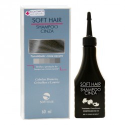 Sh Cinza Soft Hair Cab Branc G Cinza Esc
