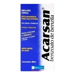 Acarsan Suspensao 80ml Benzoato Benzila