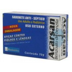 Acarsan Sabonete 70g Benzoato Benzila