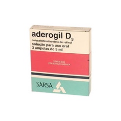 Aderogil D3 Ampola 3 Ml