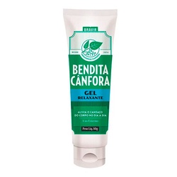 Canfora Em Gel Para Corpo 80g Dor Relaxa