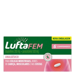 Luftafem 6cps Ibuprof 200mg+parac 500mg