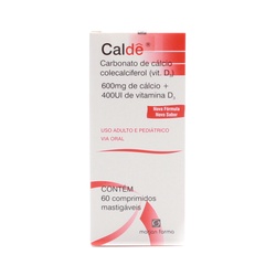 Calde 600mg 60cpr Calcio+colecalciferol
