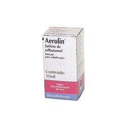 Aerolin Gotas InalaÇao 10ml Salbutamol
