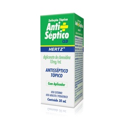 Anti Septico 1% 30ml Clorexidina Hertz