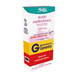 Acido Mefenamico 500mg 24cp Medley Gener