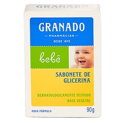 Sab Glicerina 90g Granado Bebe Base Vege