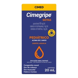 Cimegripe Gotas 20ml Parac+clorf+fenilef