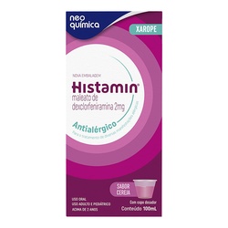 Histamin Xarope 100ml Dexclorfeniramina