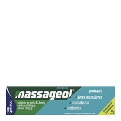 Massageol Pomada 30g Salicilato+canfor+m