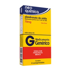 Alendronato Sodico 70mg 4cp Neo Quim Gen