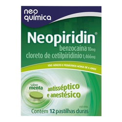 Neopiridin Pastilha 12past Cetilpiri+ben